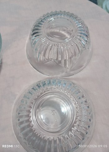 Şeffaf Cam Kase Seti - 6 Parça - Görsel 4