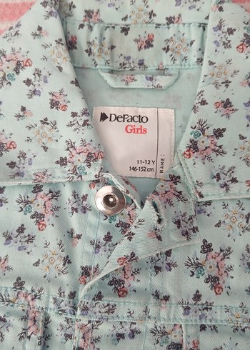 DeFacto Desenli Düğmeli Kız Yeleği - Görsel 4