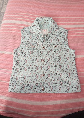 DeFacto Desenli Düğmeli Kız Yeleği - Görsel 2