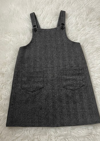 Gri Triko Salopet - Görsel 2