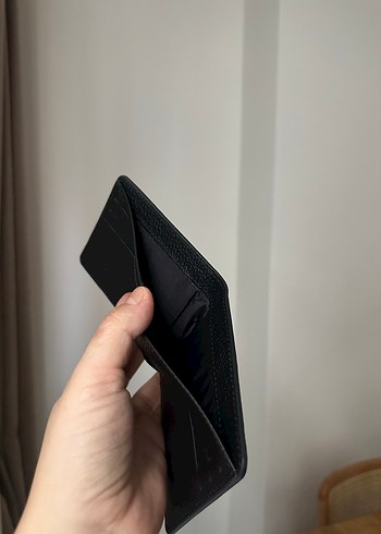 Siyah deri Erkek Cüzdan - Görsel 4