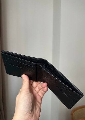 Siyah deri Erkek Cüzdan - Görsel 3