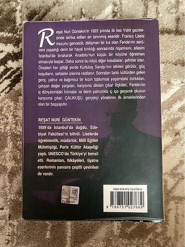 Reşat Nuri Güntekin- Çalıkuşu Romanı