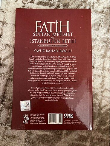  Yavuz Bahadıroğlu- Fatih Sultan Mehmet ve İstanbul?un Fethi