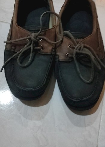 Kahverengi Dockers marka bağcıklı 40 numara ayakkabı - Görsel 3
