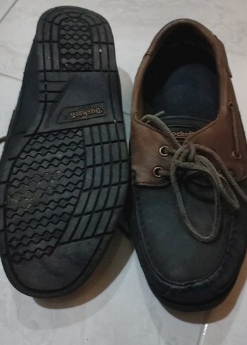 Kahverengi Dockers marka bağcıklı 40 numara ayakkabı - Görsel 4