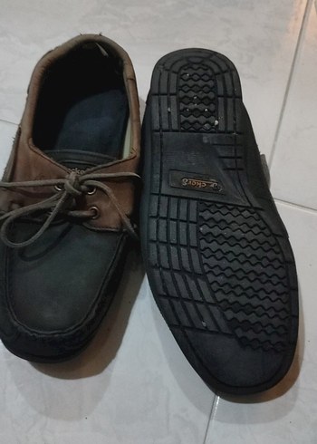 Kahverengi Dockers marka bağcıklı 40 numara ayakkabı - Görsel 5