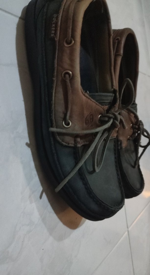 Kahverengi Dockers marka bağcıklı 40 numara ayakkabı - Görsel 2