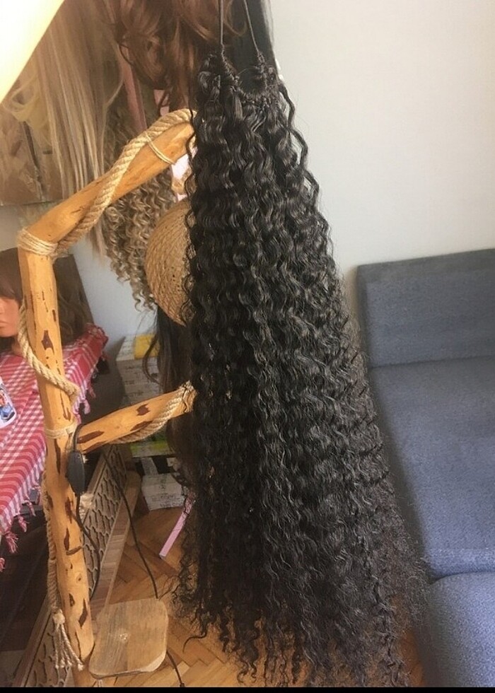 PERUK YOĞUN KIVIRCIK AFRO - Görsel 3