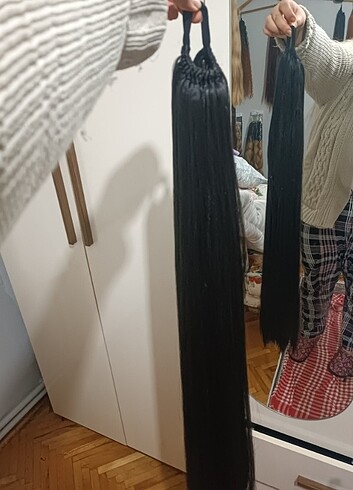 Diğer PERUK AT KUYRUĞU 90 95 CM SİYAH