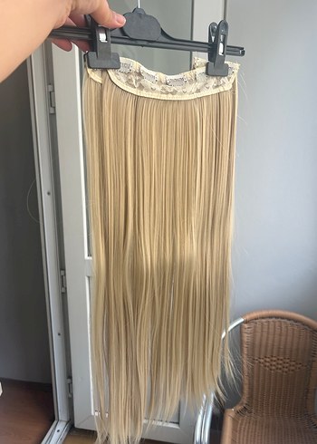 PERUK SARI YARIM AY SET - Görsel 6