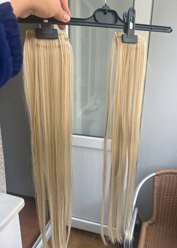 PERUK SARI YARIM AY SET - Görsel 5