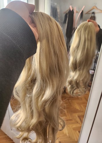 PERUK SARI CİLT GÖRÜNÜMLÜ - Görsel 5