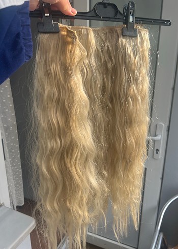 PERUK SARI YARIM AY SET - Görsel 6