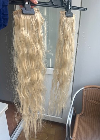 PERUK SARI YARIM AY SET - Görsel 8