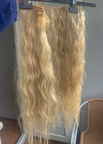 PERUK SARI YARIM AY SET - Görsel 4