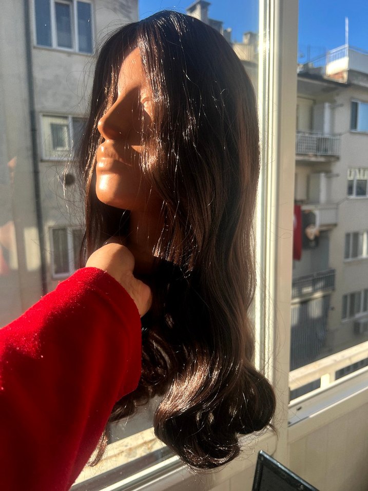 PERUK KAHVERENGİ İLAN AÇTIRINIZ - Görsel 5