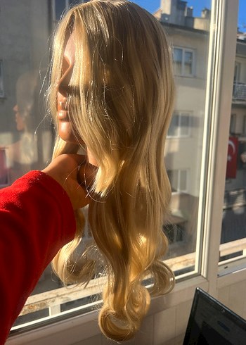 PERUK İLAN AÇTIRINIZ SARI RENK - Görsel 3