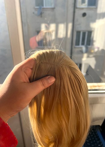 PERUK İLAN AÇTIRINIZ SARI RENK - Görsel 5