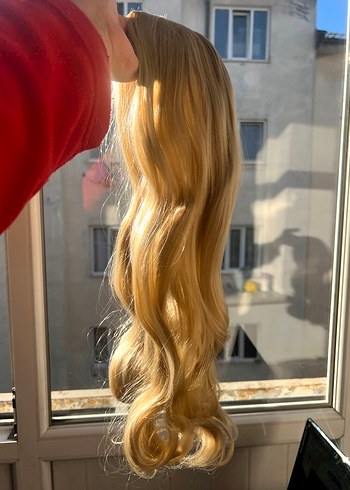 PERUK İLAN AÇTIRINIZ SARI RENK - Görsel 4