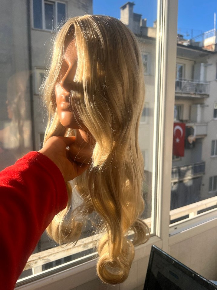 PERUK İLAN AÇTIRINIZ SARI RENK - Görsel 2