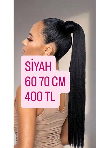 siyah lastikli 60 70 cm