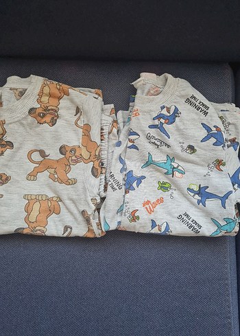 Diğer Erkek Çocuk Kısa Kollu Baskılı Pijama Takımı
