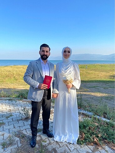 Tesettür Nikah elbisesi