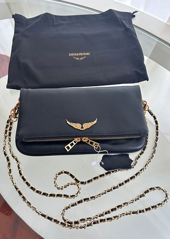 Zadig & Voltaire Zincir Detaylı Deri Çapraz Çanta