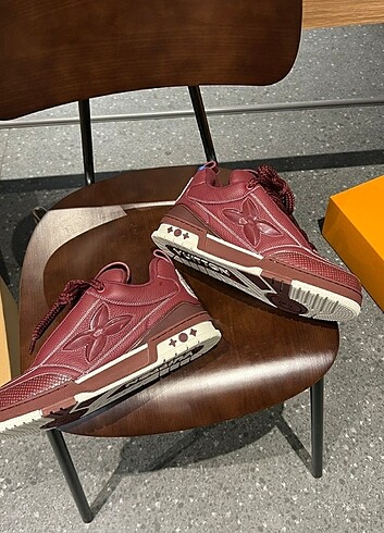 39 Beden bordo Renk Louis Vuitton Spor Ayakkabı