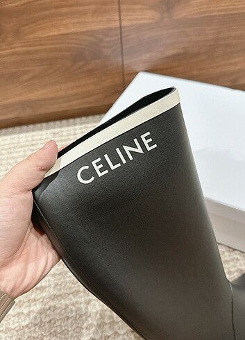 38 Beden siyah Renk Celine Yağmur Çizmesi 