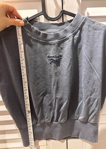 Gri Kolsuz Crop Top Rahat Kesim - Görsel 4