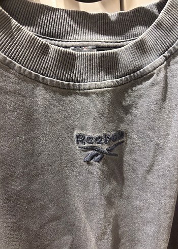 Gri Kolsuz Crop Top Rahat Kesim - Görsel 6