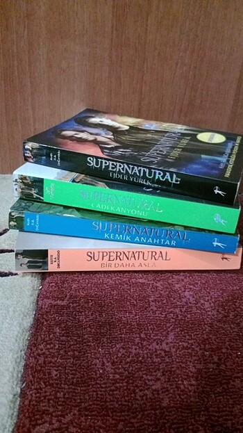 Supernatural Serisi 4 kitap 