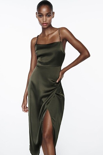 Zara Saten elbise Zara