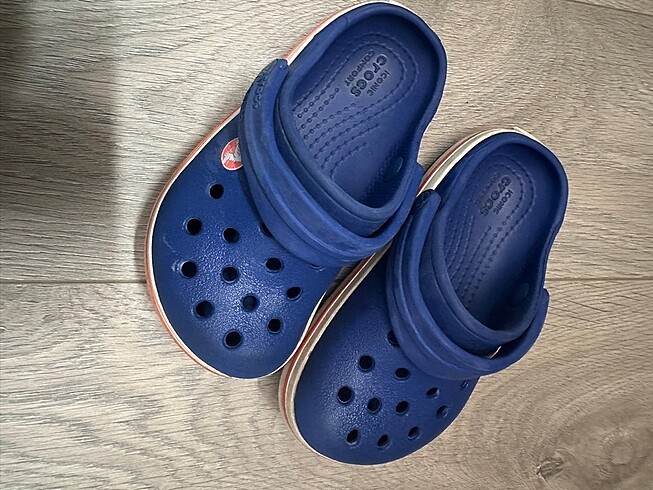 24 Beden lacivert Renk Crocs terlik