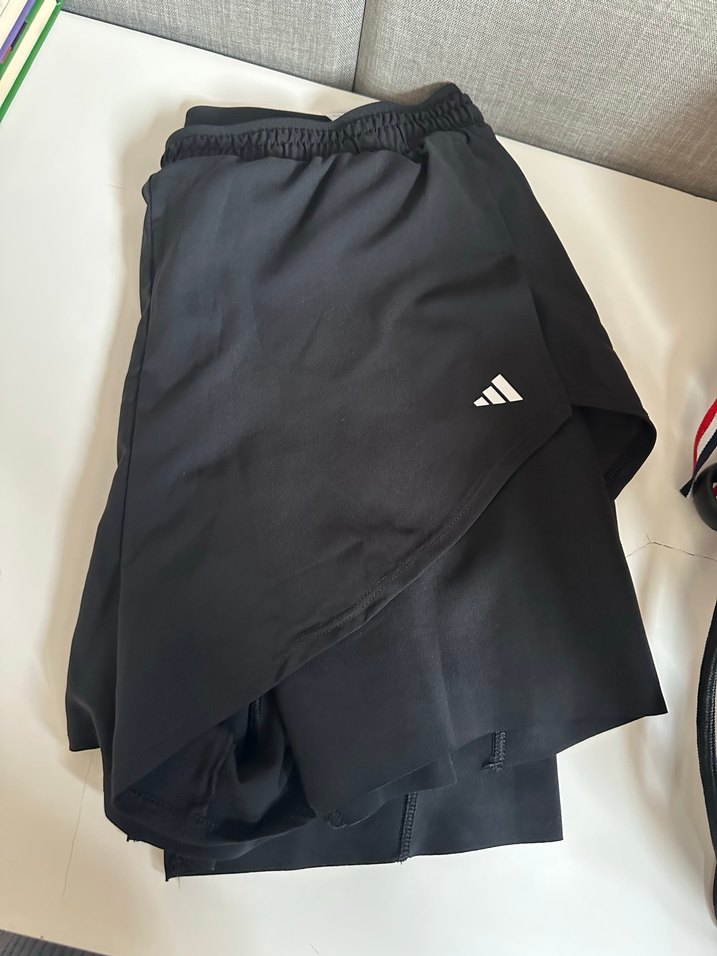 Siyah Drapeli Midi  Spor Eteği - Görsel 2