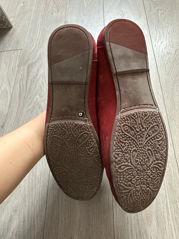 Bordo Süet Erkek Loafer Ayakkabı - Görsel 2