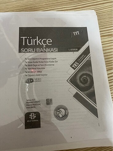 Tyt Türkçe Test Kitabı