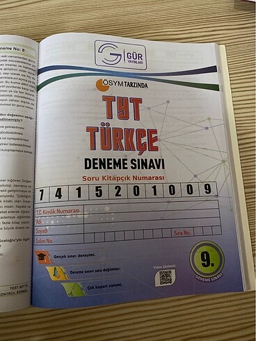  Beden Tyt Türkçe Denemesi