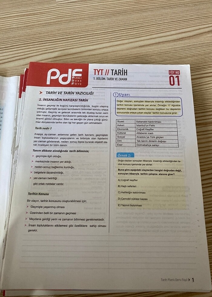 Tyt Tarih Pdf - Görsel 2