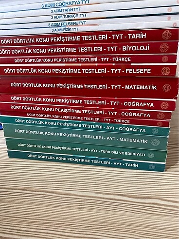 Tyt-Ayt Test Kitapları