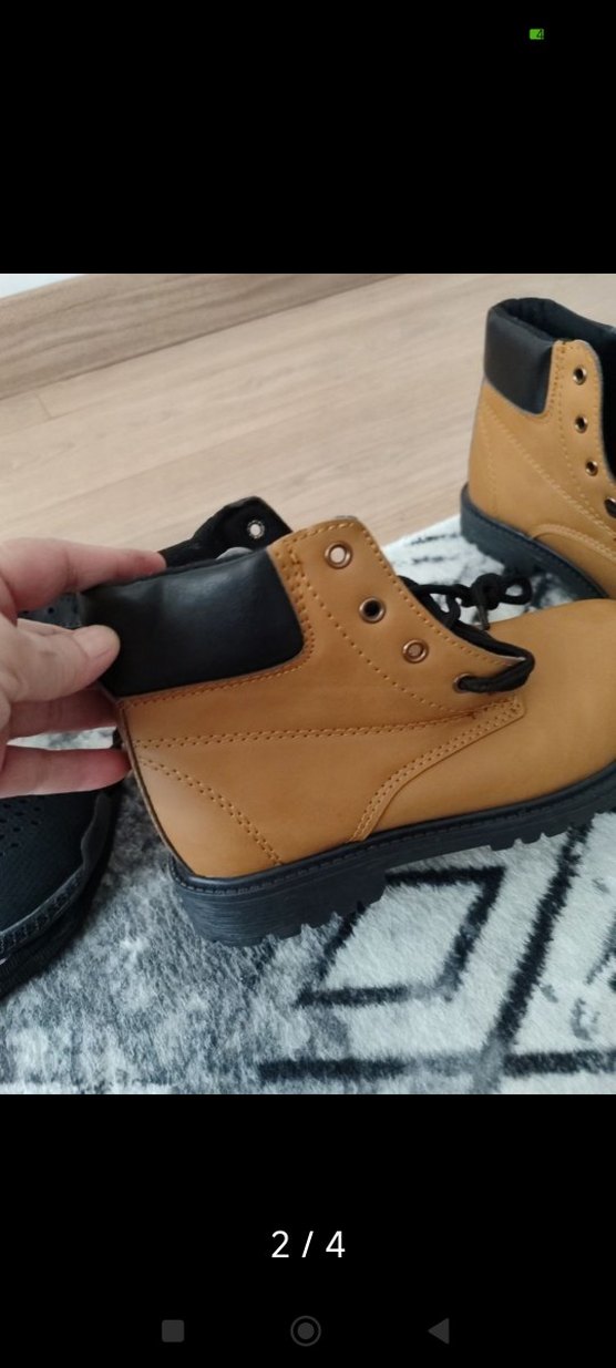 Kahverengi Deri Erkek Çocuk Botu - Görsel 2