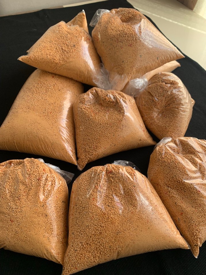 Irganık ev yapımı yenı mahsul Tarhana - Görsel 2