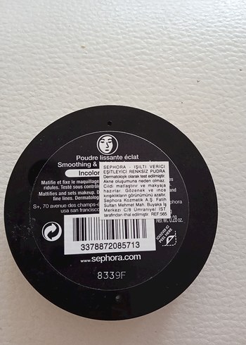 SEPHORA Transparan Pudra 8g - Görsel 6