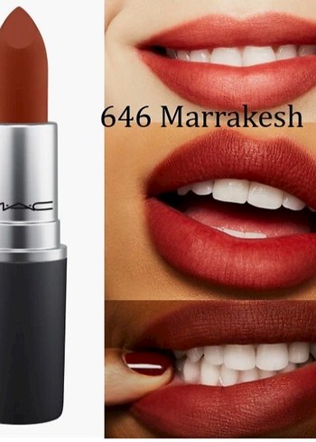 MAC 646 Marrakesh Ruj - Görsel 7