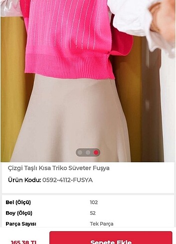 Pembe süveter 