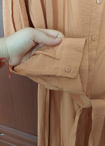 44 Beden turuncu Renk Lcw günlük elbise