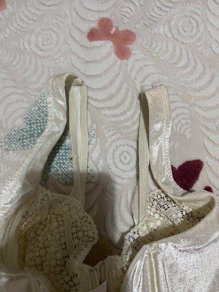 Penti Beyaz Dantelli Straplez Bustiyer - Görsel 4