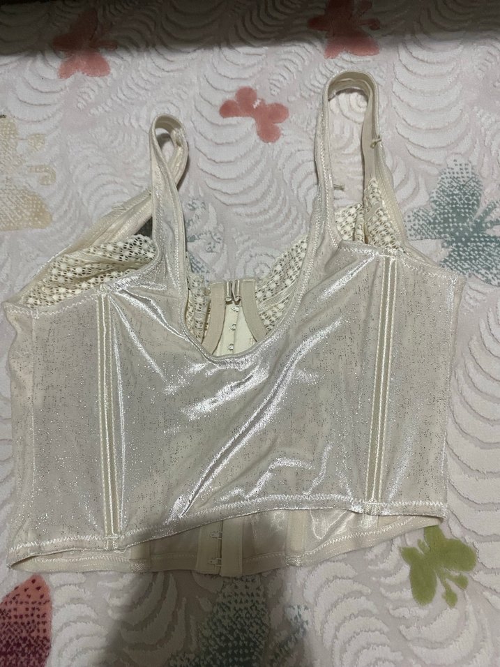 Penti Beyaz Dantelli Straplez Bustiyer - Görsel 5